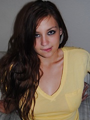 My beautiful ex gf demonstrated her natural tits on camera