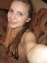 My sexy teen start to explore her tight body