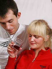 Drunken teeny fucked from every angle