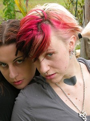 Two Amateur Girls Modeling Nude Together