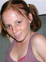 Nude Amateur Teen With Freckles - Alissa C.